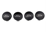 Ford Racing Ford Car Black & Chrome Wheel Center Cap Kit - Satin thumbnail 3