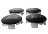 Ford Racing Ford Car Black & Chrome Wheel Center Cap Kit - Satin thumbnail 6