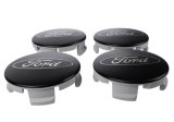 Ford Racing Ford Car Black & Chrome Wheel Center Cap Kit - Satin thumbnail 7