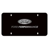 Ford Racing Black Stainless Steel Marque Plate thumbnail 1