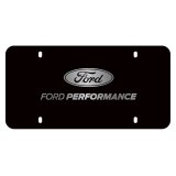 Ford Racing Black Stainless Steel Marque Plate thumbnail 2
