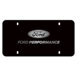 Ford Racing Black Stainless Steel Marque Plate thumbnail 3