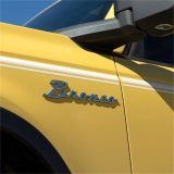 Ford Racing 21-23 Bronco Script Fender Badge - Silver thumbnail 4