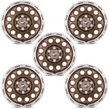 Ford Racing 21-23 Bronco 17x8.0 Wheel Kit -Sinister Bronze thumbnail 1