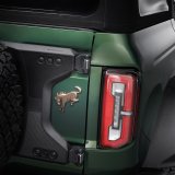Ford Racing 2021+ Bronco Rear Emblem Overlay - Bronze thumbnail 1