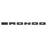 Ford Racing 2021+ Bronco Grille Lettering Overlay Kit - Black thumbnail 4