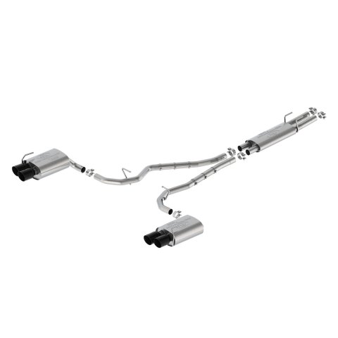 Ford Racing 20-23 Explorer ST Sport Cat-Back Exhaust System Dual Rear Exit w/Black Tips thumbnail 1