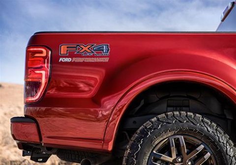 Ford Racing Off Road Bedside Decal Set thumbnail 1