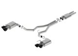 Ford Racing 2024 Mustang Dark Horse 5.0L Cat-Back Sport Active Exhaust - Black Tip thumbnail 1