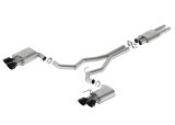 Ford Racing 2024 Mustang Dark Horse 5.0L Cat-Back Sport Active Exhaust - Black Tip thumbnail 6