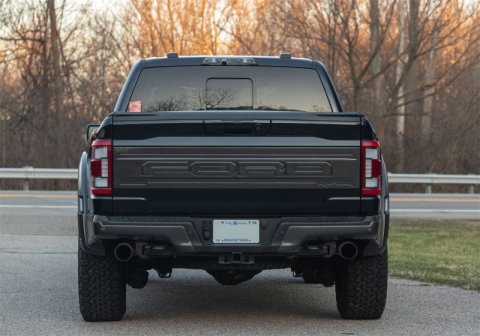Ford Racing 21-24 Ford F150 Raptor Carbon Fiber Tailgate Panel - Gloss thumbnail 8