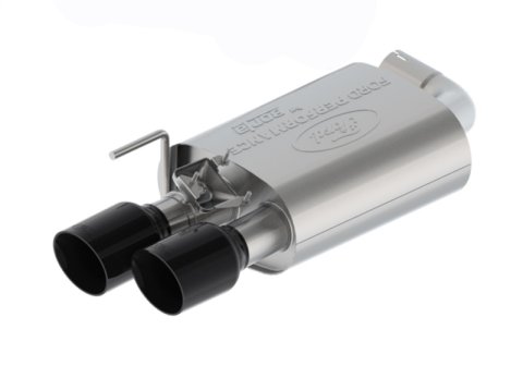 Ford Racing 2024 Mustang 5.0L GT Extreme Cat-Back Exhaust - Black Tips thumbnail 1
