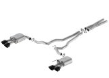 Ford Racing 2024 Mustang 5.0L GT Extreme Cat-Back Exhaust W/Valance - Black Tips thumbnail 1