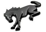 Ford Racing Bronco Rear Emblem - Matte Black thumbnail 4