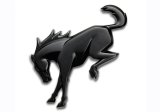 Ford Racing Bronco Rear Emblem - Matte Black thumbnail 6