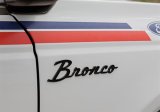 Ford Racing 21-24 Bronco Classic Script Fender Badge Kit - Gloss Black thumbnail 1
