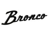 Ford Racing 21-24 Bronco Classic Script Fender Badge Kit - Gloss Black thumbnail 2