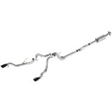 Ford Racing 21-24 F-150 Extreme Bumper Exit Exhaust - Black Tips thumbnail 1