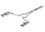 Ford Racing 2024 Mustang 5.0L Sport Non-Active Cat-Back Exhaust w/Valance - Chrome Tip thumbnail 2