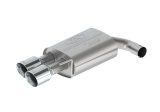 Ford Racing 2024 Mustang 5.0L Touring Non-Active Cat-Back Exhaust w/GT Valance - Chrome Tip thumbnail 1