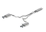 Ford Racing 2024 Mustang 5.0L Touring Non-Active Cat-Back Exhaust w/GT Valance - Chrome Tip thumbnail 7