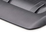 Ford Racing 22-24 Ford Bronco Raptor Carbon Fiber Hood Vent - Matte Finish thumbnail 1