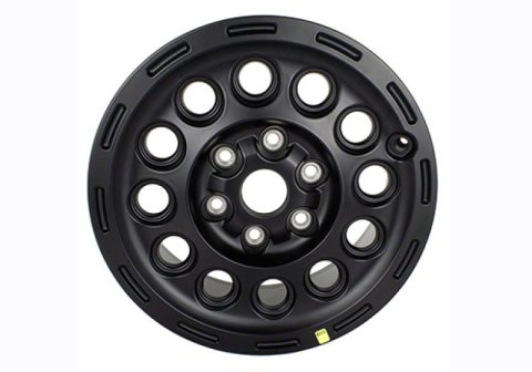 Ford Racing Bronco 17x8.0in Single Wheel - Matte Black thumbnail 1