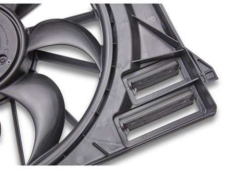 Ford Racing 2024+ Ford Mustang Dark Horse Radiator w/ Fan thumbnail 2
