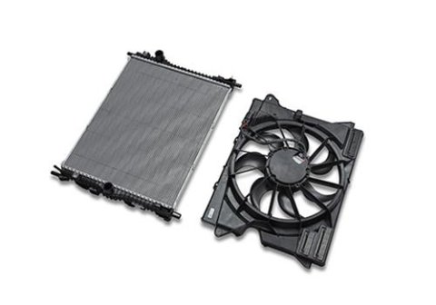 Ford Racing 2024+ Ford Mustang Dark Horse Radiator w/ Fan thumbnail 8