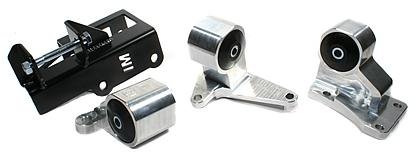 Innovative 92-95 Civic H-Series Silver Aluminum Mounts 85A Bushings