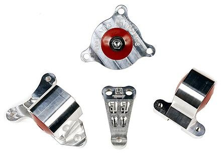 Innovative 02-06 Acura RSX K-Series Silver Aluminum Mounts 85A Bushings (Not K24 Trans) thumbnail 1