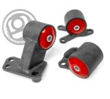 Innovative 94-01 Integra B-Series Black Steel Mounts 60A Bushings (Auto to Manual Hydro 2 Bolt) thumbnail 2