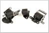 Innovative 96-00 Civic H-Series Black Steel Mounts 75A Bushings thumbnail 3