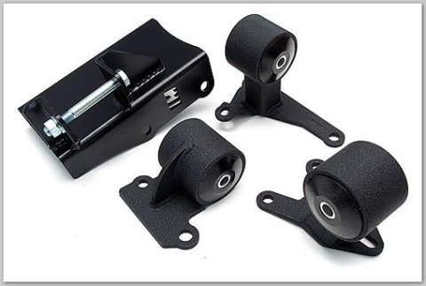 Innovative 94-01 Integra H-Series Black Steel Mounts 75A Bushings thumbnail 1