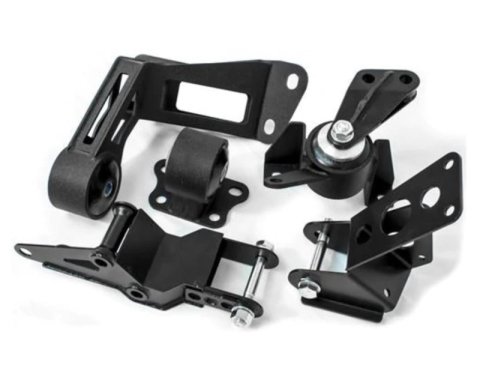 Innovative Mounts 05-12 Lotus ELISE/EXIGE K-Series Black Steel Mounts 75A Bushings thumbnail 2