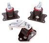 Innovative 04-08 Acura TSX K-Series Black Steel Mounts 95A Bushings thumbnail 3