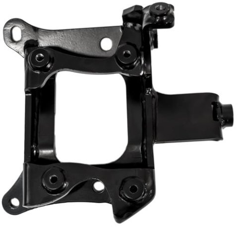 Innovative 88-91 Civic /CRX B-Series Black Steel Conversion AC Bracket (D-Series Sanden Compressor) thumbnail 1