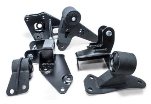 Innovative 96-00 Civic K Series/Manual Series Silver Aluminum Mounts 75A Bushings thumbnail 1