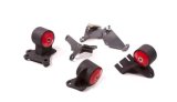 Innovative 90-91 Integra / 92-93 GS-R B-Series Conversion Blk Steel Mounts 60A Bushings w/o Actuator thumbnail 2