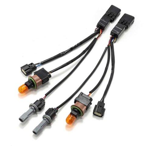 AlphaRex 17-20 Ford F-150 Raptor Wiring Adapter Stock LED Headlights to AlphaRex Headlight Converter thumbnail 1