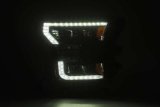 AlphaRex 17-20 Ford Raptor NOVA LED Proj Headlights Plank Style Matte Black w/Activ Light/Seq Signal thumbnail 8