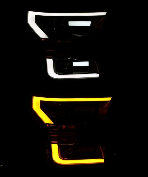 AlphaRex 15-17 Ford F-150 PRO-Series Proj Headlights Plank Style Gloss Blk w/Activ Light/Seq Signal thumbnail 6