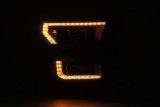 AlphaRex 17-20 Ford Raptor NOVA LED Proj Headlights Plank Style Alpha Black w/Activ Light/Seq Signal thumbnail 9