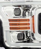 AlphaRex 18-19 Ford F-150 PRO-Series Projector Headlights Plank Style Chrm w/Activ Light/Seq Signal thumbnail 4