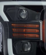 AlphaRex 18-19 Ford F-150 PRO-Series Proj Headlights Plank Style Gloss Blk w/Activ Light/Seq Signal thumbnail 7