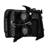AlphaRex 07-13 Chevy 1500HD PRO-Series Proj Headlight Plank Style Matte Blk w/Activ Light/Seq Signal thumbnail 9