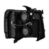 AlphaRex 07-13 Chevy 1500HD PRO-Series Proj Headlight Plank Style Gloss Blk w/Activ Light/Seq Signal thumbnail 8