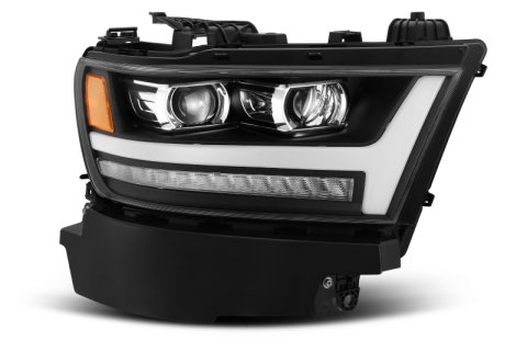 AlphaRex 19-20 Ram 1500HD PRO-Series Proj Headlight Plnk Style Blk w/Activ Light/Seq Signal/Plnk DRL thumbnail 7