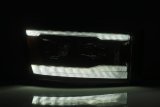 AlphaRex 06-08 Dodge Ram 1500HD LUXX LED Projector Headlights Plank Style Black w/Seq Signal/DRL thumbnail 5