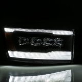 AlphaRex 06-08 Dodge Ram 1500HD NOVA LED ProjHeadlights Plank Style Blk w/Seq Signal/DRL/Amber LED thumbnail 5